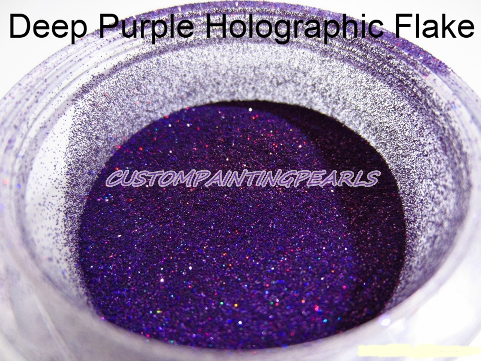 25g DEEP PURPLE metal flakes .004″ Kandies PPG Holographic paint HOK