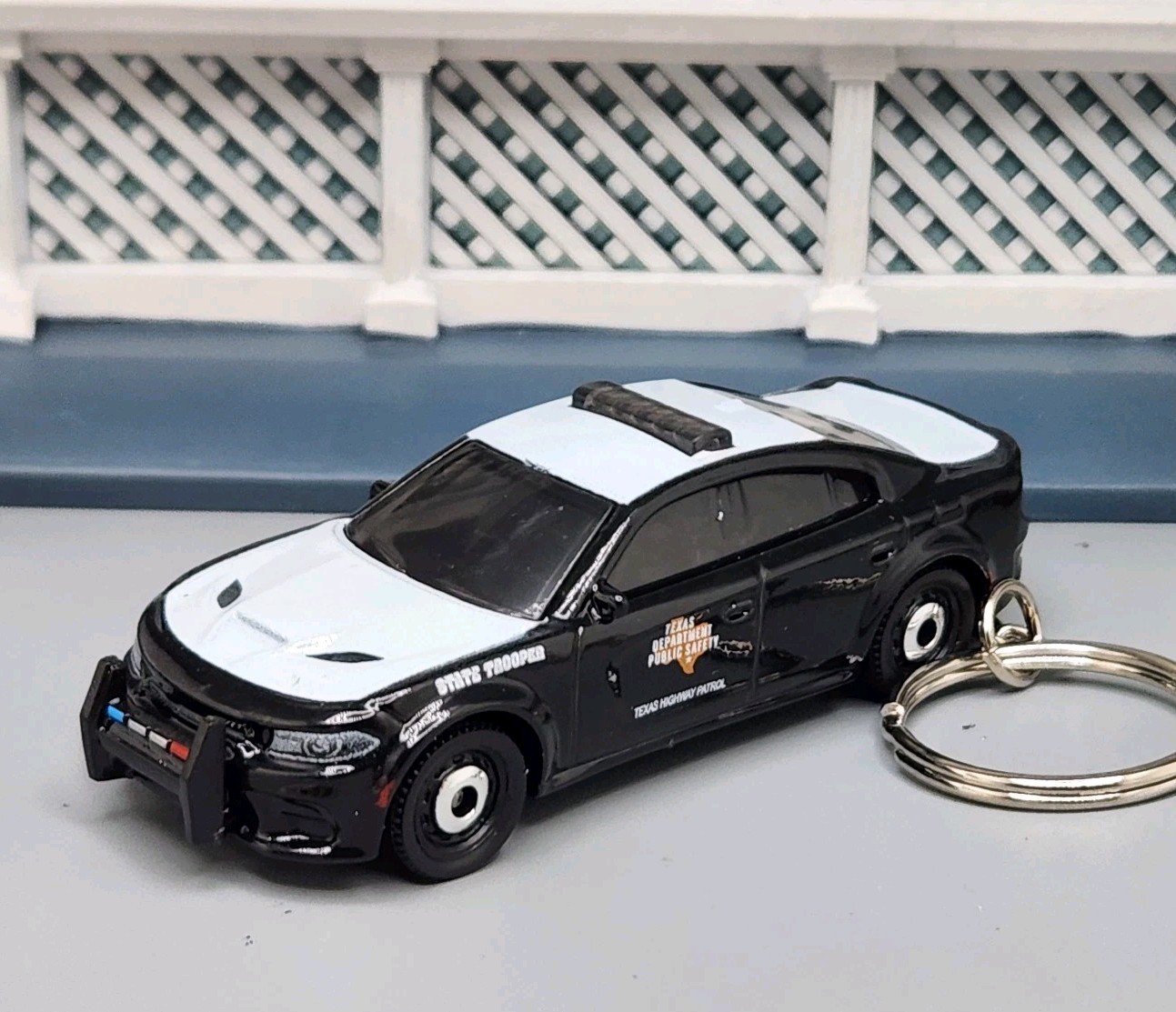 2023 Dodge Charger Police Black Custom 1/64 Scale Diecast 🎁 AWESOME GIFT🎁