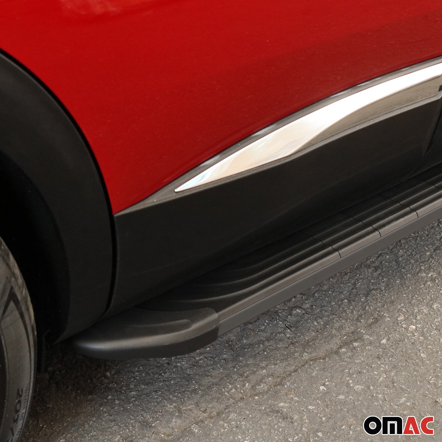 Running Boards Side Step Nerf Bars for BMW X1 E84 2010-2015 Aluminium 2x