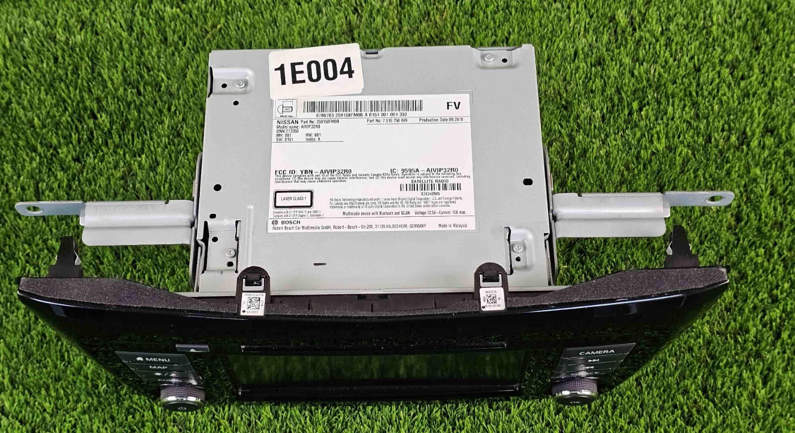 25915-8FM0B Nissan Rogue 2018-2019 GPS Navigation Radio Display Unit OEM