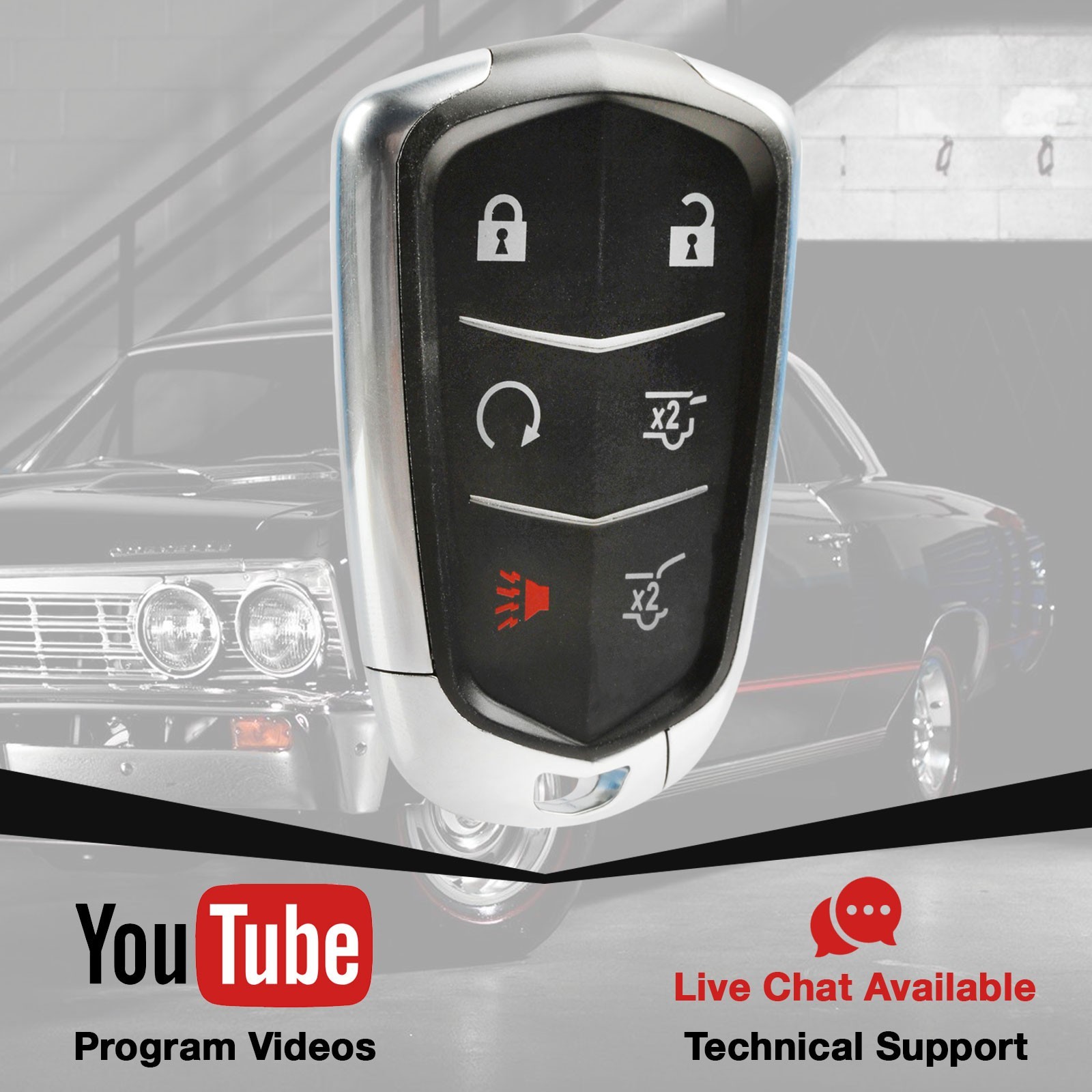 For 2015 2016 2017 2018 2019 2020 Cadillac Escalade Smart Prox Remote Key Fob