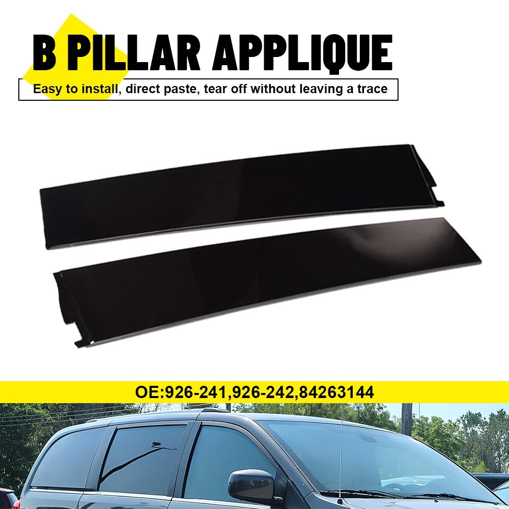 BLACK SIDE DOOR TRIM ROCKER PANEL MOLDING PACKAGE For 2015-2020 CHEVY Suburban