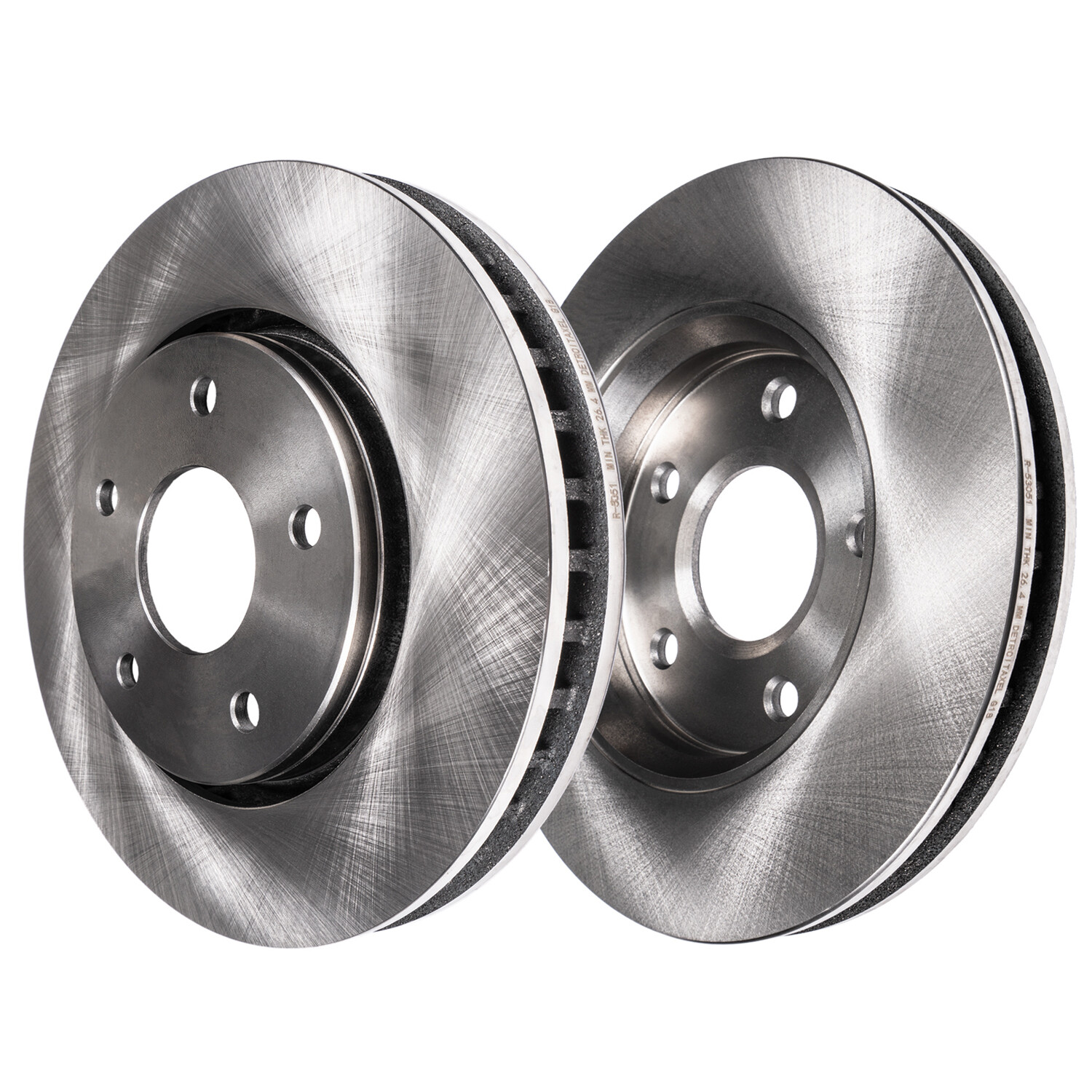 280mm Front Disc Rotors + Ceramic Brake Pad for Hyundai Elantra Kia Forte Forte5