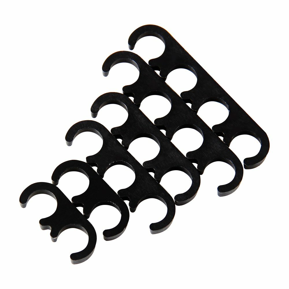 6PCS Clip-in Spark Plug Wire Separators Dividers Looms For GM Chevy Ford 7mm 8mm