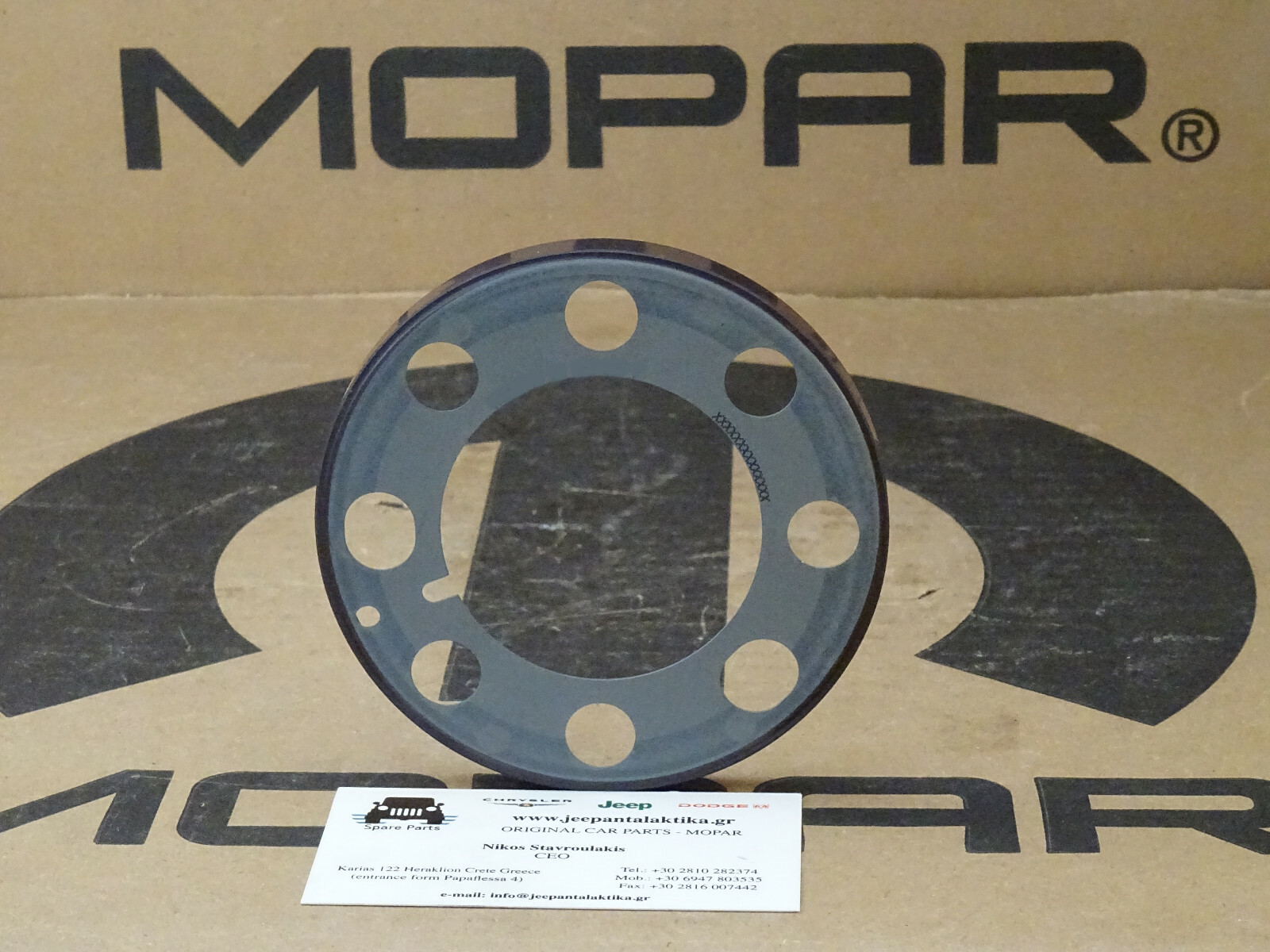Crankshaft Pulley RAM 14-21 3.0CRD 68493358AA Genuine New Mopar