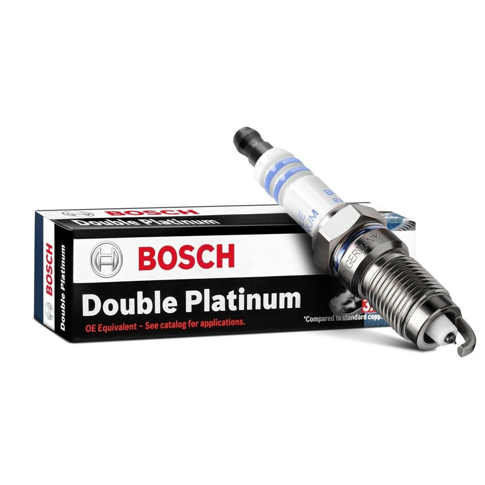 For 1999-2005 Audi A4 Quattro L4-1.8L OE Germany Double Platinum Spark Plug 7426