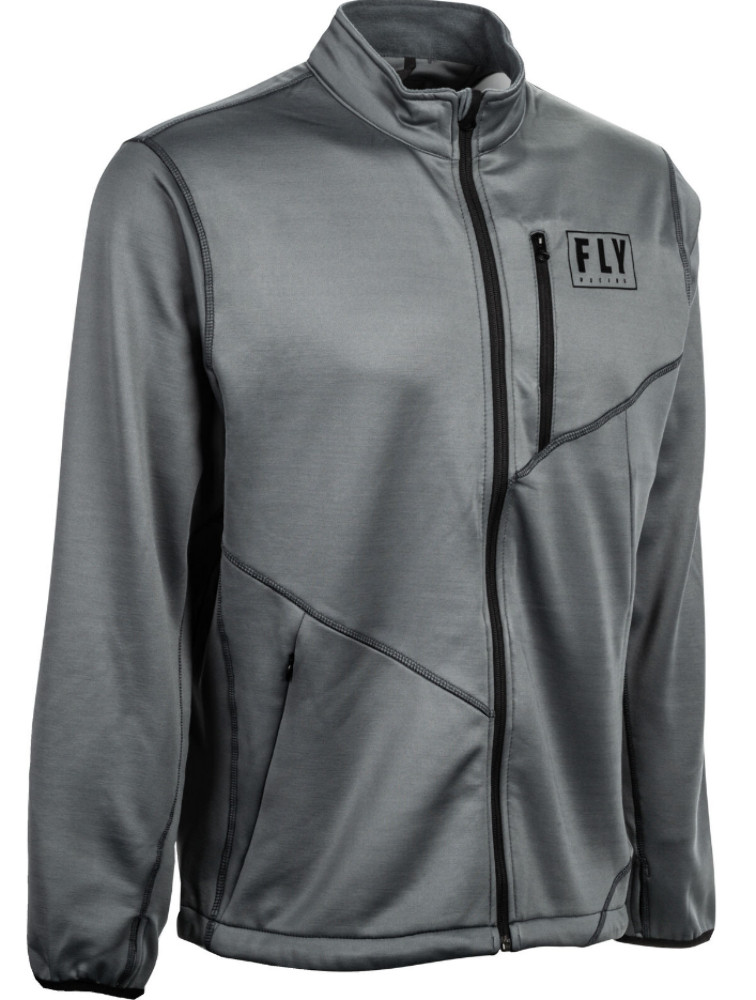 Fly Racing Mid-Layer Jacket Arctic Grey 3XL 354-63223X