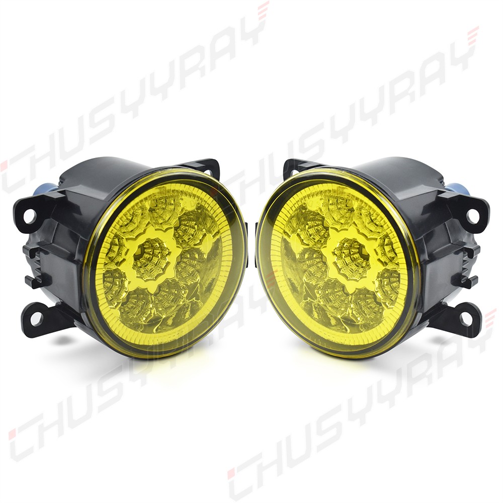 LED Front Yellow Bumper Fog Light Lamps Assembly for 2013-2015 Honda Civic