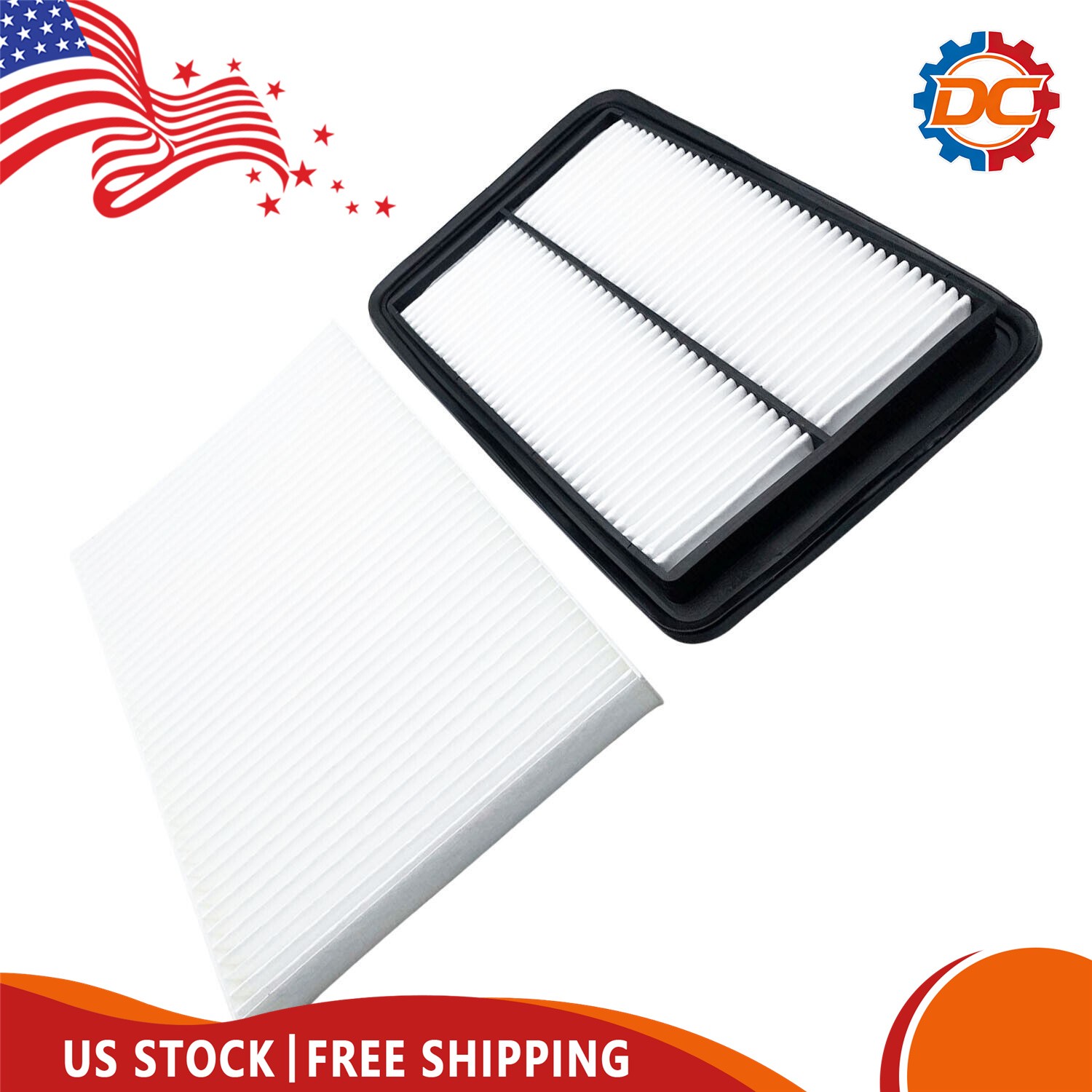 Combo Air Filter + Cabin Filter Set For 2014-22 Nissan Rogue SL S SV 2.5L l4 US