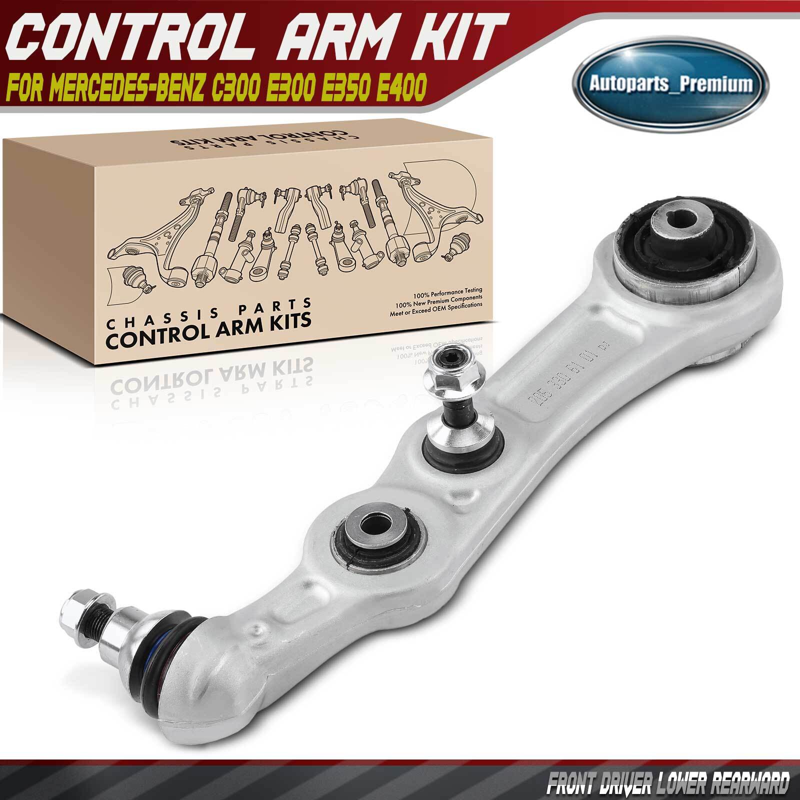 Front Left Lower Rearward Control Arm w/ Ball Joint for Mercedes-Benz C300 E300