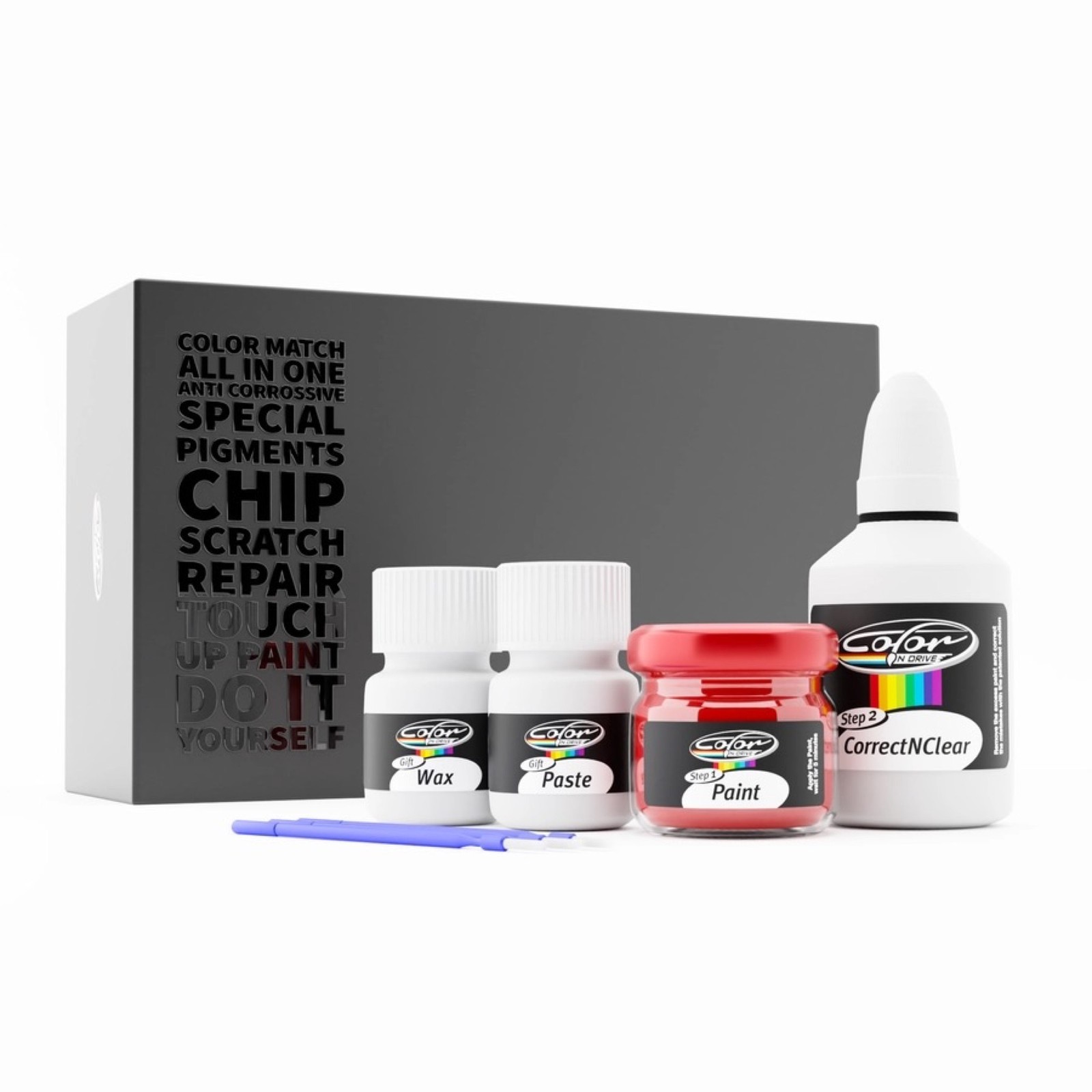 Hyundai Tucson NX4 Touch Up Paint – Engine Red JHR Scratch Repair Kit