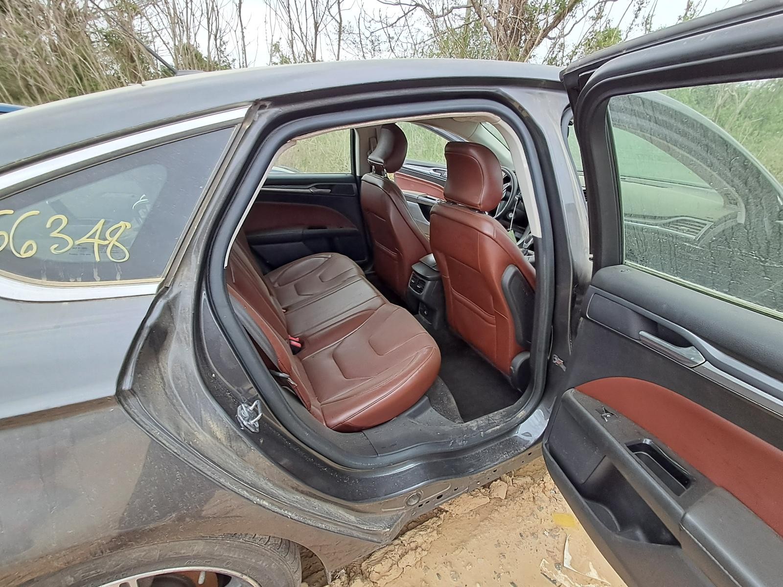 Used Rear Right Door Assembly Rear Side fits: 2015 Ford Fusion Rear Right Grade