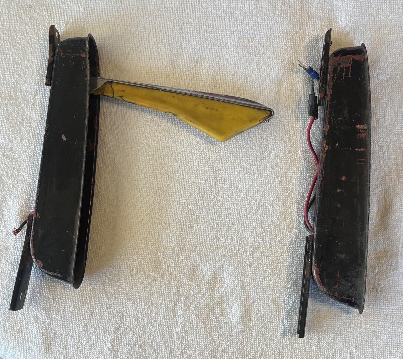 2) PARTS 6V TRAFFICATOR semaphore LUCAS SF34 Jaguar Hillman Minx Morris Minor