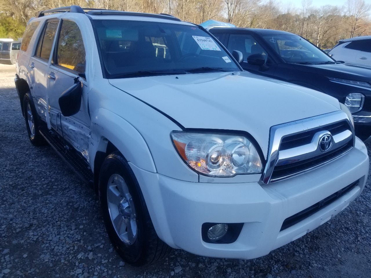 08 2008 TOYOTA 4 RUNNER SR5 OVERHEAD SUNROOF WIND VISOR ONLY
