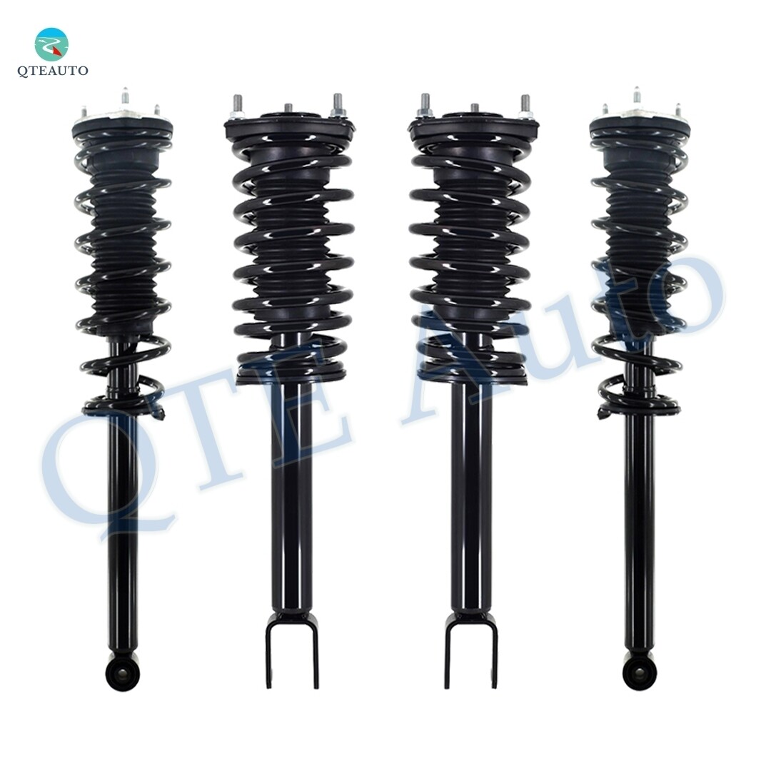 Set Front-Rear Quick Complete Strut-Coil Spring For 2007-2017 Lexus Ls460 V8 RWD