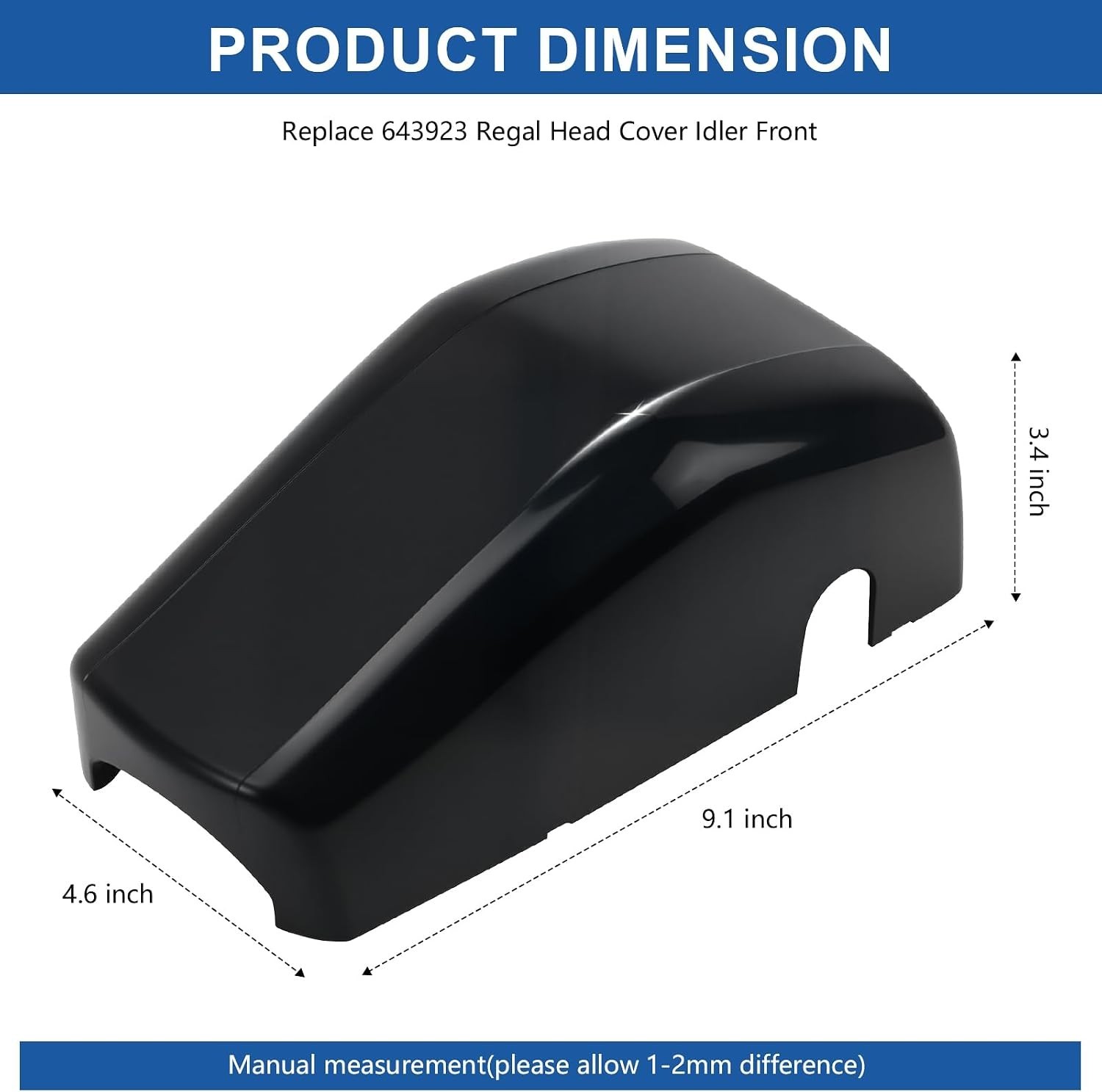 AWNING Cover 643923: Weather-Resistant Idler Cap for RVs – Lightweight Design