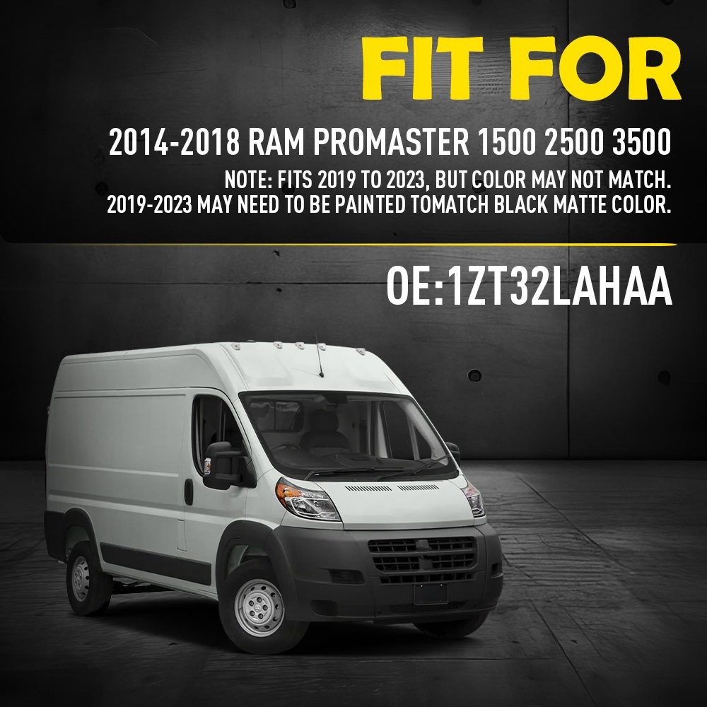 1ZT32LAHAA Rear Left Side Lower Door Molding Trim For Ram ProMaster 2014-2018
