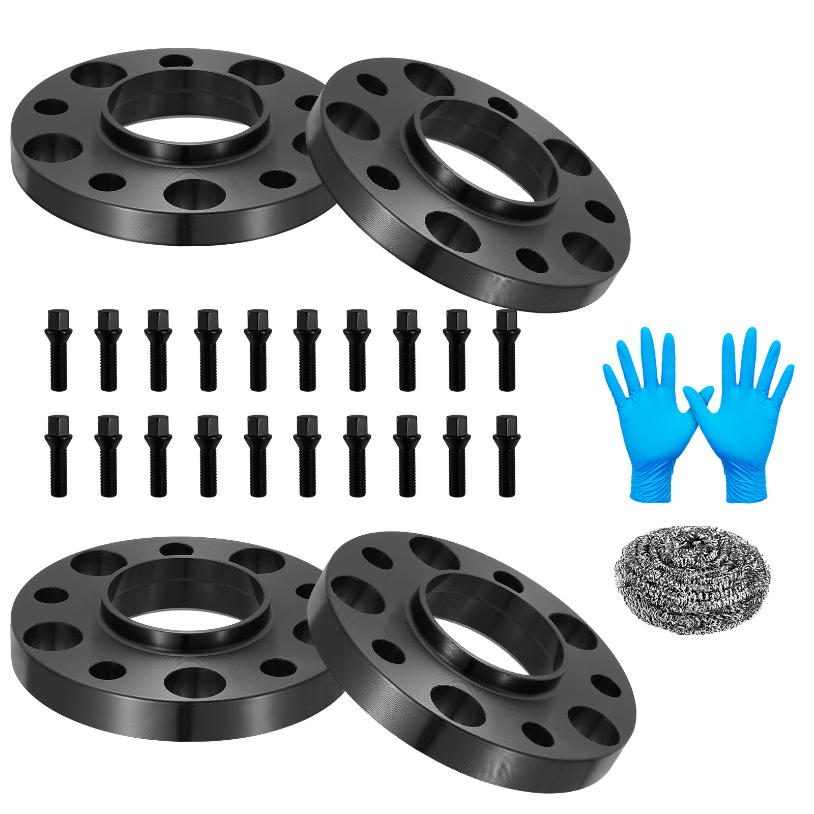 15mm & 20mm 5×120 Hubcentric Wheel Spacers 14X1.25 72.56 CB For BMW 535i 650i