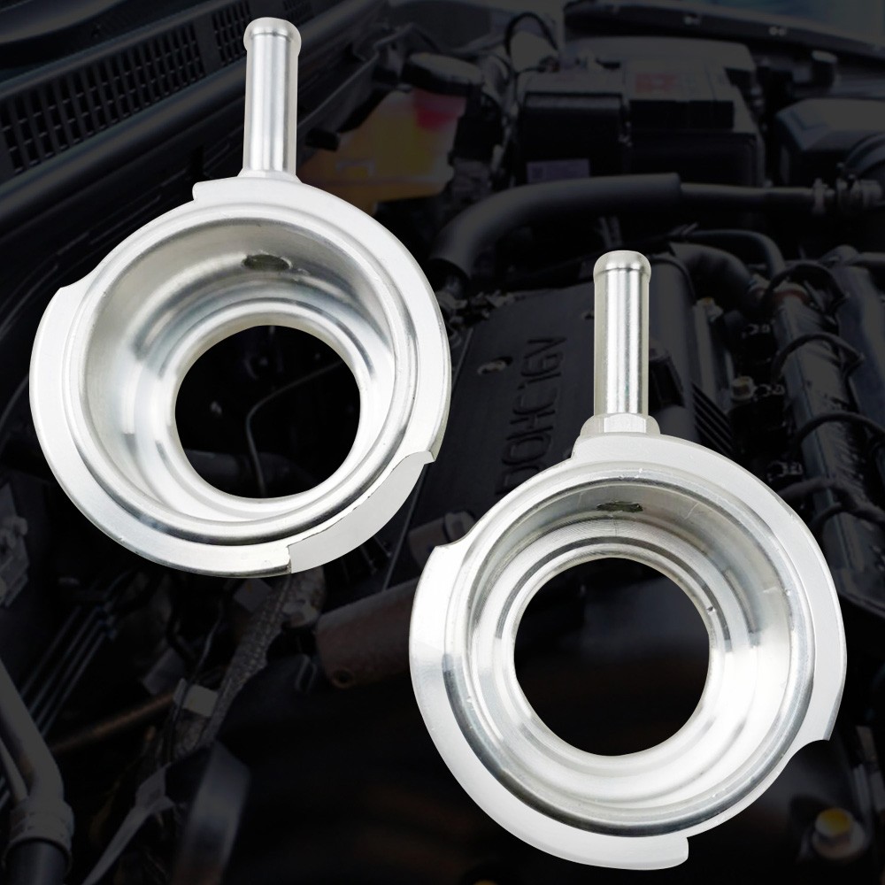 Aluminum CNC Precision Machined Billet Weld On Filler Neck Fit For Radiator Cap