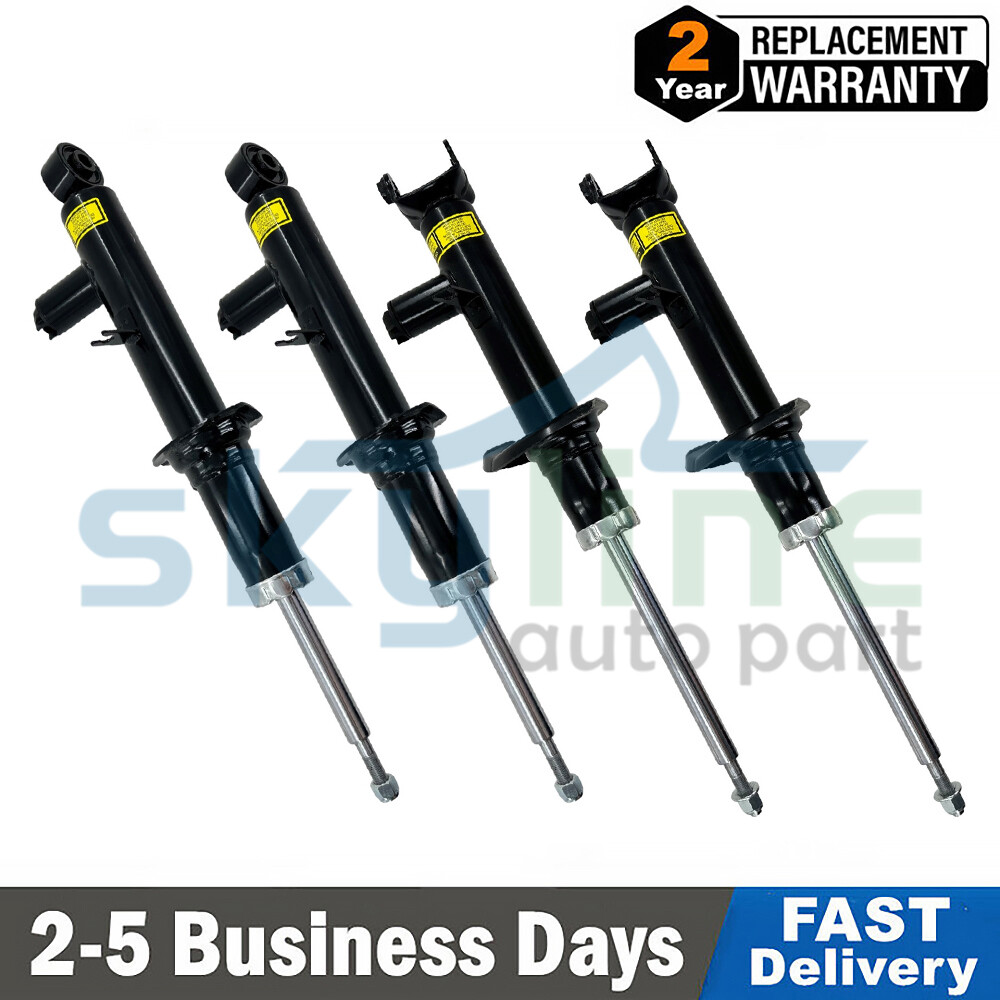 4PCS Front Rear Shock Absorbers w/Adaptive For Infiniti Q50 Q60 Sport RWD 2016-