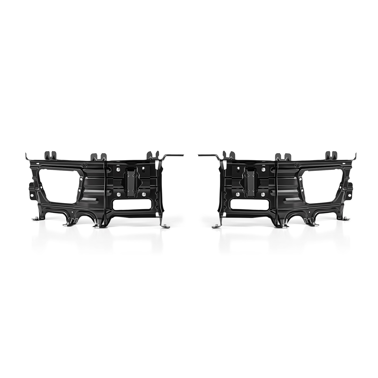 2PCS Front Bumper Bracket Mount Kit Steel For 2009-2012 Dodge Ram 1500
