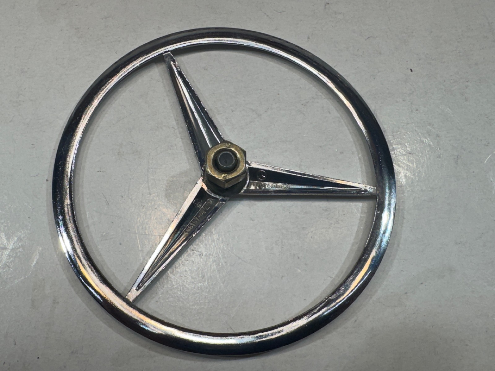 Genuine Mercedes 1982-1985 C126 380SEC coupe original METAL rear OEM MBZ 1 Star