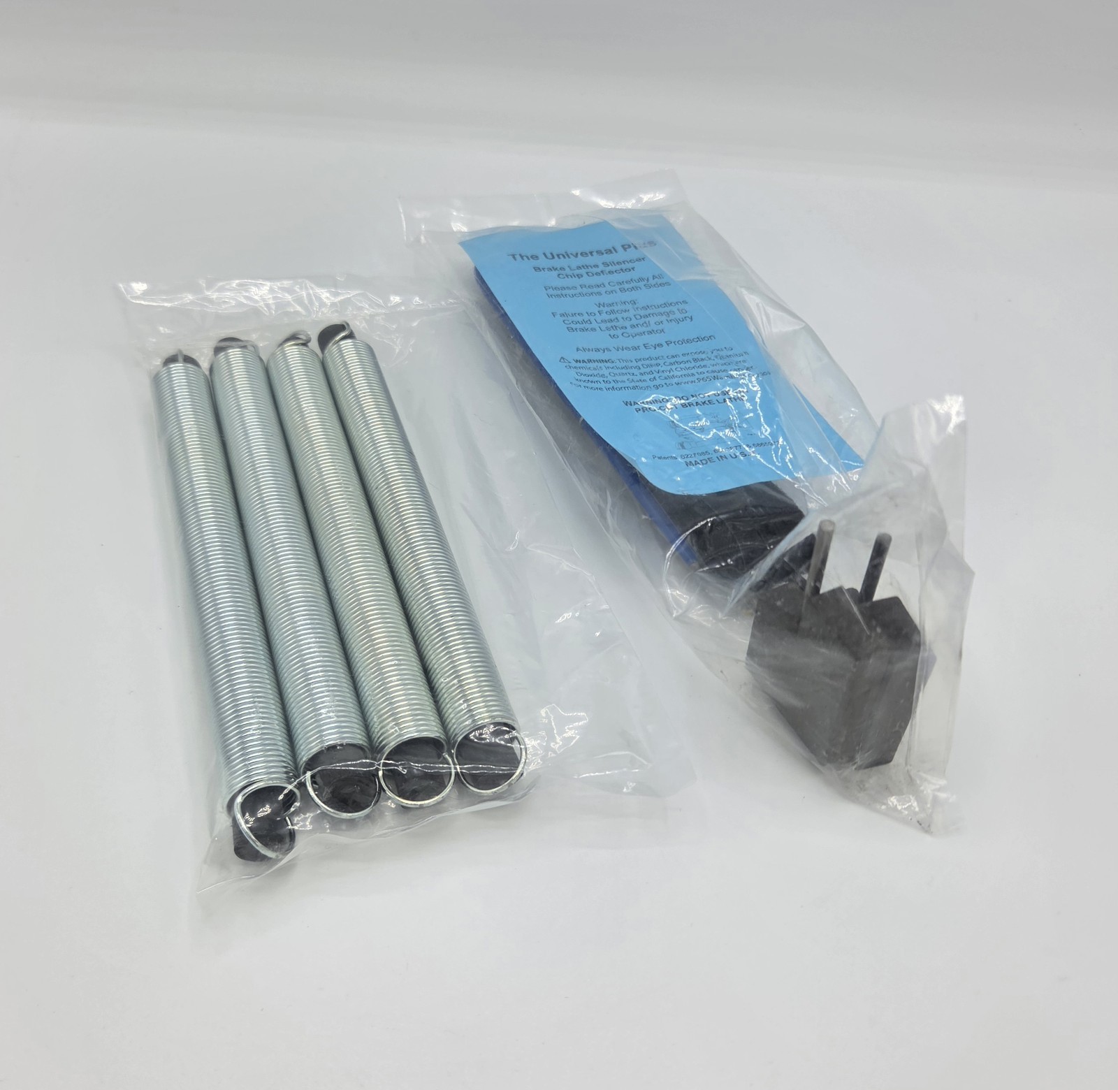 Brake Lathe Off-Car Clip-On Silencer with Strap and Spring Silencer New