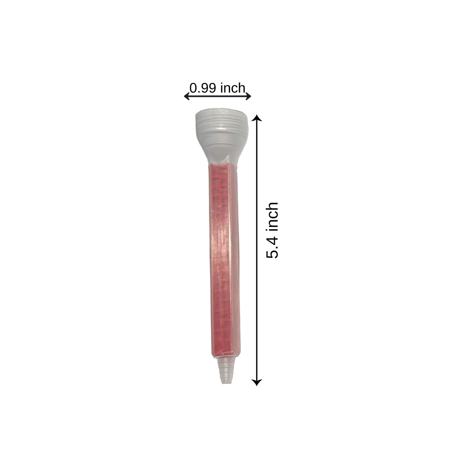 50Pcs Mixing Nozzles Adhesive Dispenser Plastic Static For 7oz 10oz Cartridge