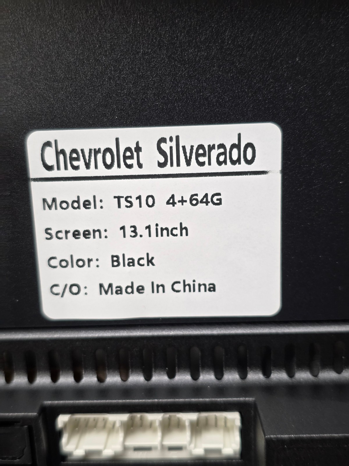 4G+64G Android 13 For Chevy Silverado 2014-2018 Carplay Stereo Radio 13.1IN TS10