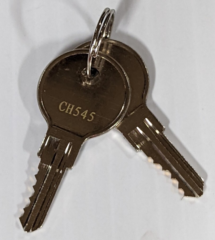 Buyers Products CH545 2 Replacement Keys for Truck Box Latche