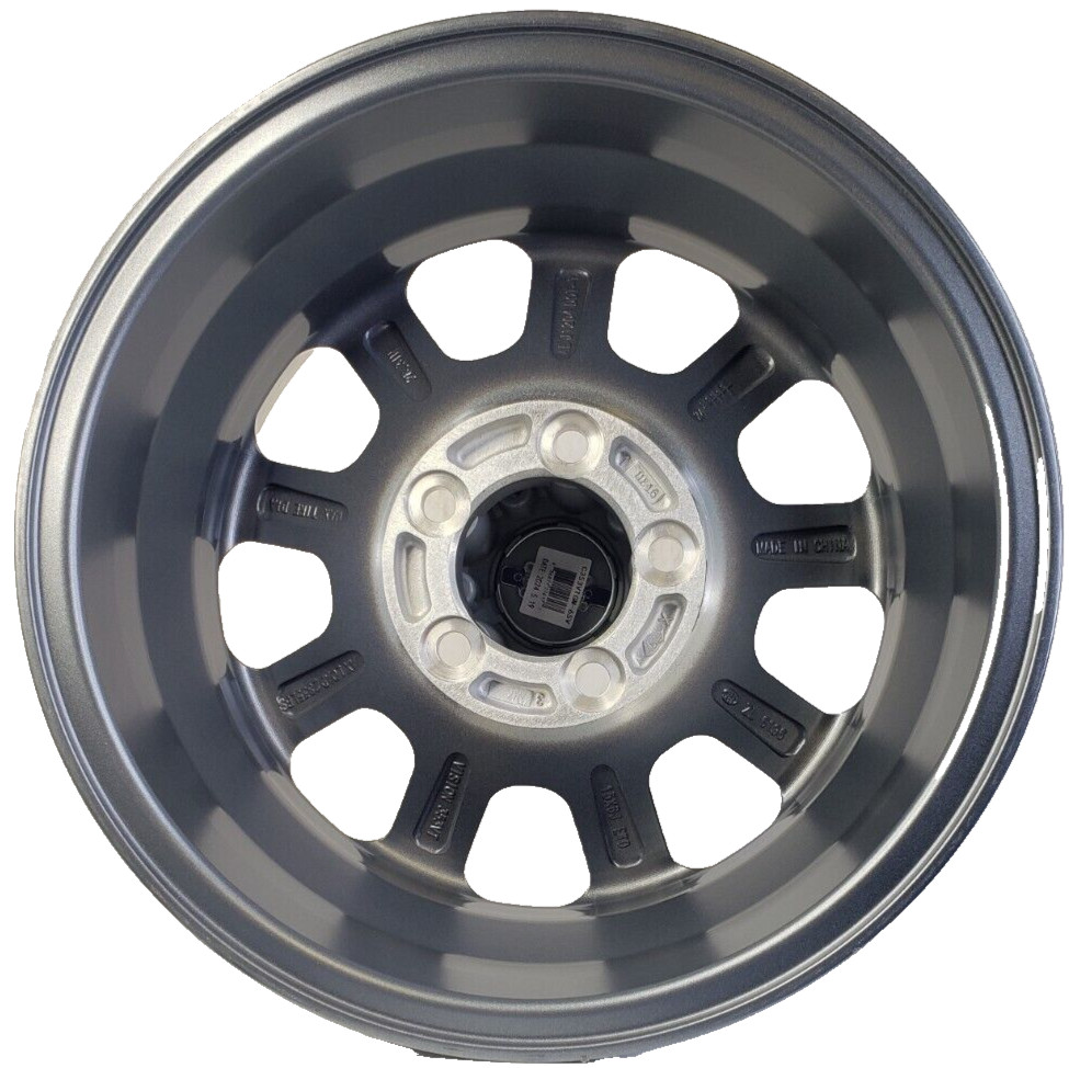Vision Wheel 353 Turbine Trailer RIM 14X5.5 5×4.50 0mm Gum Metal Machined Face