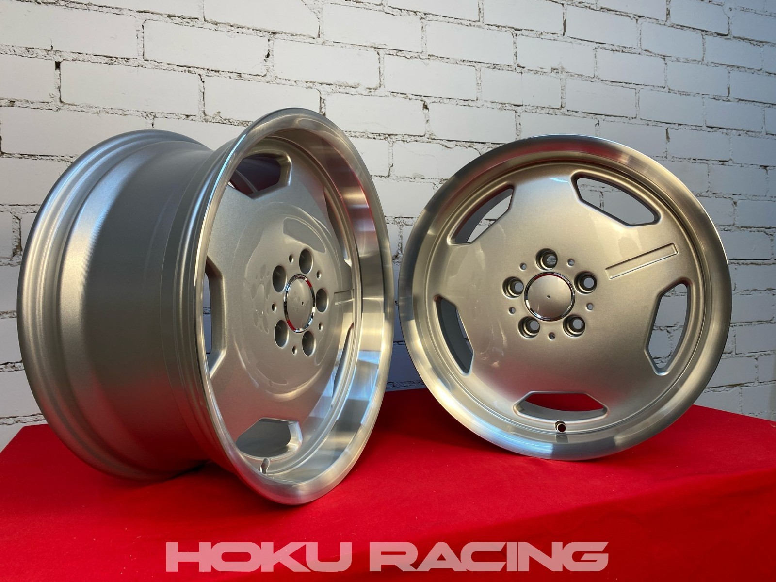 4X 17″ AMG AERO style 9J ET30 wheels MONOBLOCK DEEP DISH fit for Mercedes 5×112