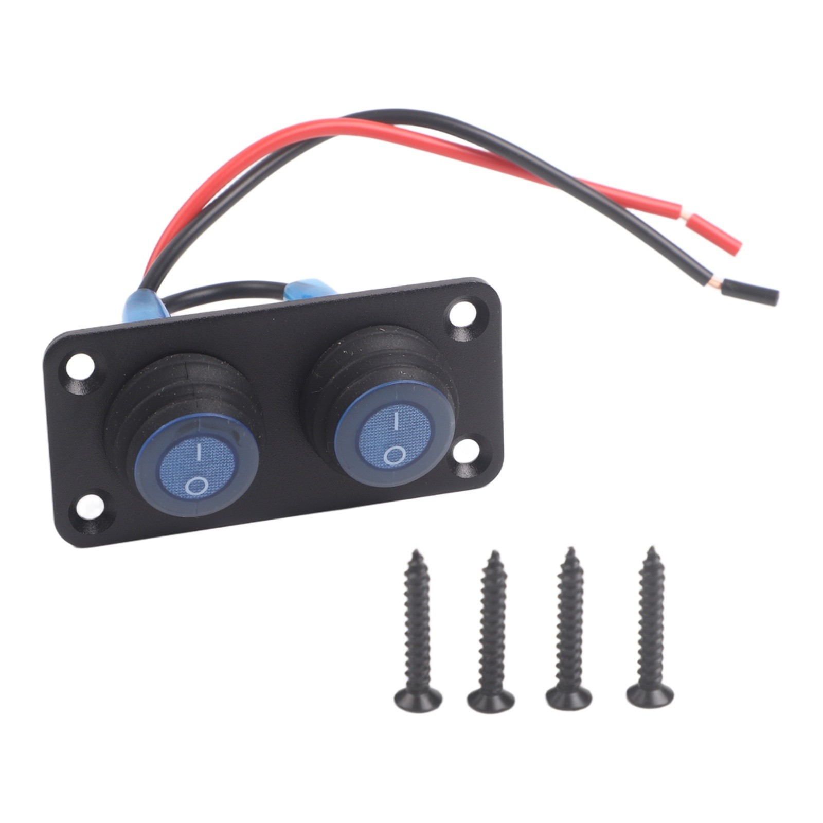 Waterproof IP67 LED Switch Panel 12V 1 6 Gang for Boat RV Car Applications