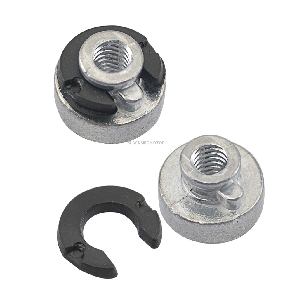 For Harley Davidson Softail Sportster Rear Back Seat Bolt Thumb Screw Cap Chrome