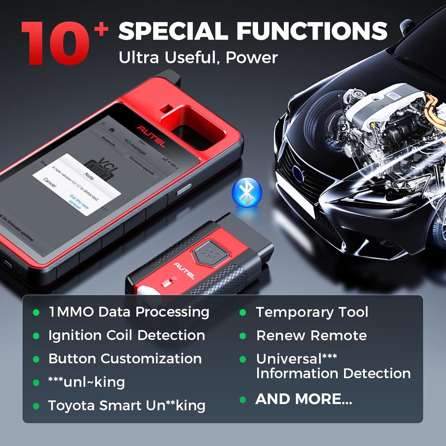 2026 Autel MaxiIM KM100 Key FOB PROGRAMMING Key Generation IMMObilizer 60S