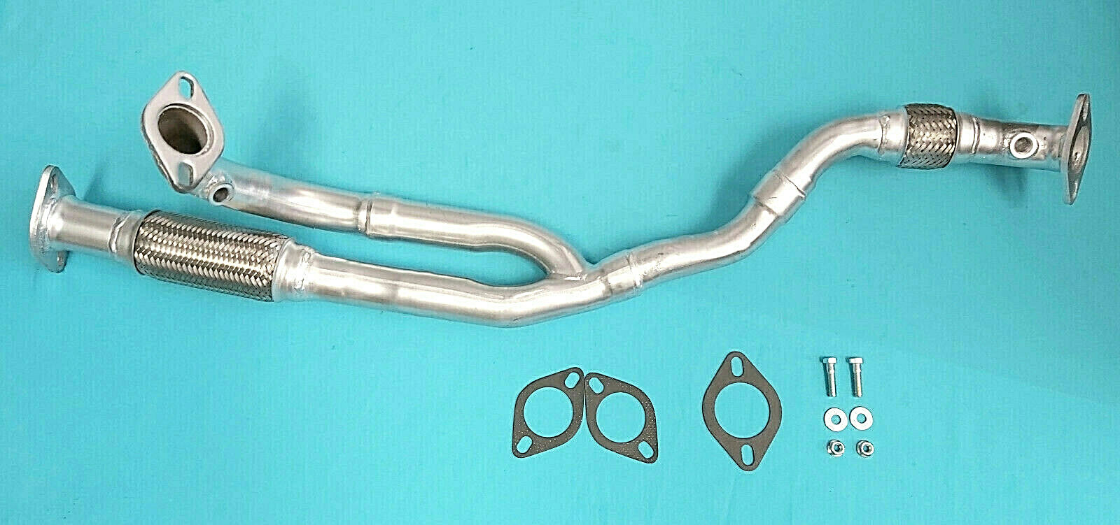 Fits: 2009 2010 Saturn Outlook 3.6L Flex Y pipe Direct Fit (Free Gaskets)