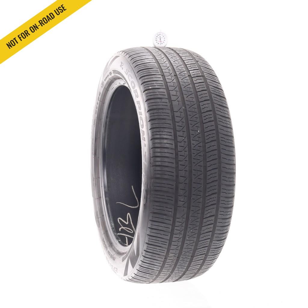 Set of (4) Used 275/45R20 Pirelli Scorpion Zero Run Flat 110H – 6.5-7.5/32