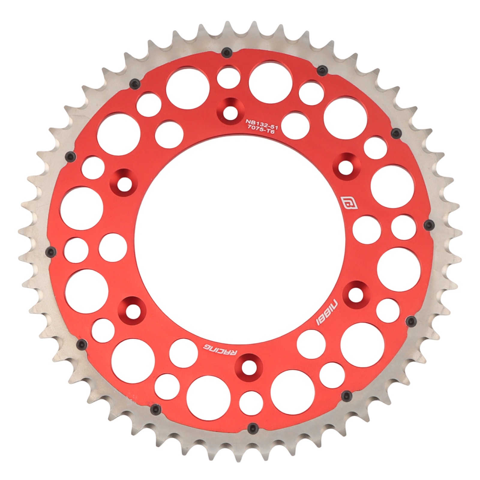 NIBBI 520 51T Rear Sprocket For Honda CR125R CR250R CR500R 1983-2007 Dirt Bike