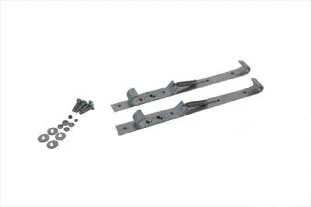Wyatt Gatling Luggage Rack Pad Mount Clamp Set fits Harley Davidson V-Twin