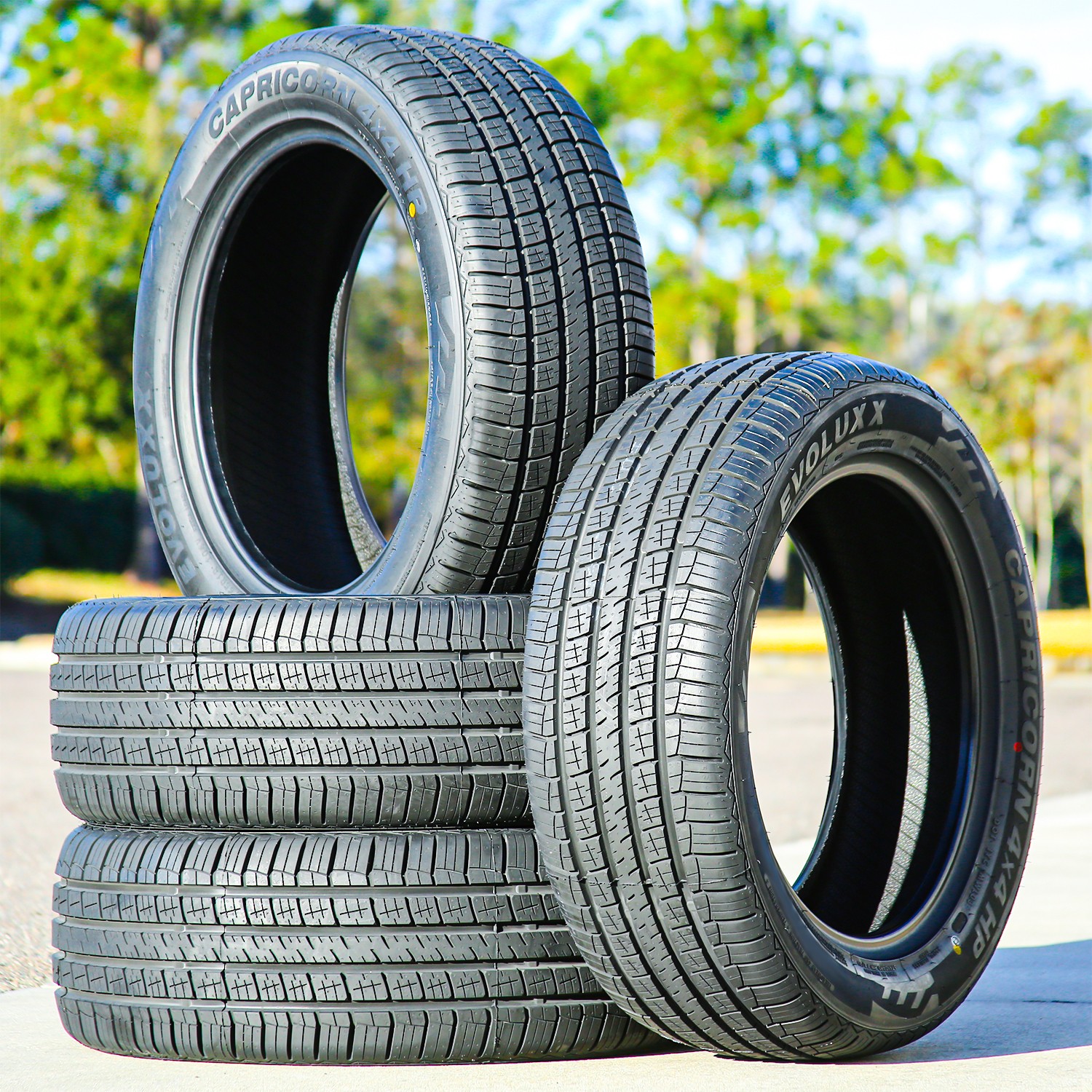 4 Tires Evoluxx Capricorn 4X4 HP 255/50R19 107W XL AS A/S High Performance