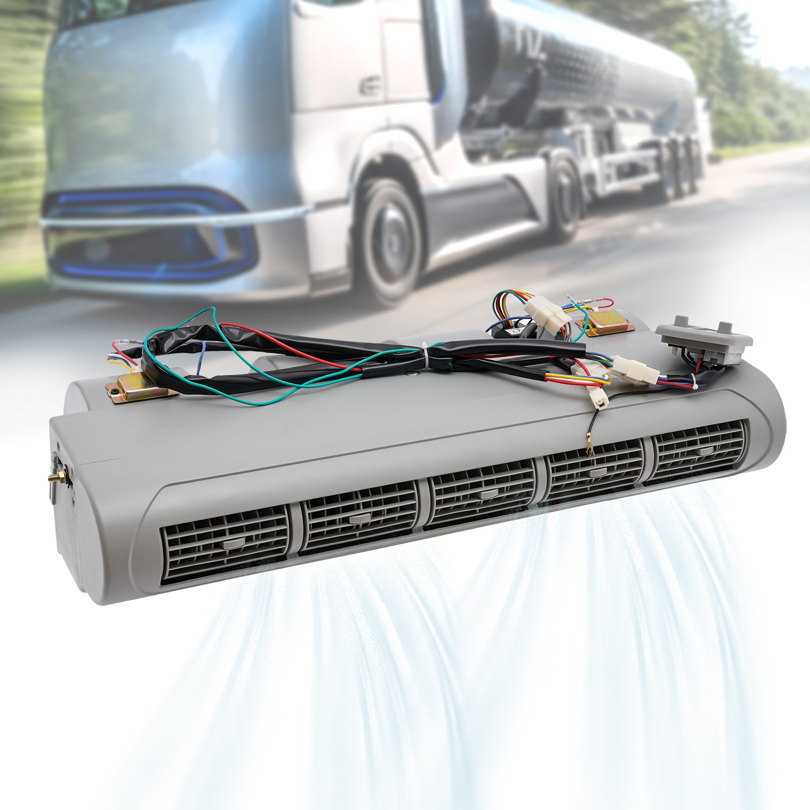 3600rpm A/C Universal Evaporator 5 Shutters 12V Double Shaft AC Evaporator