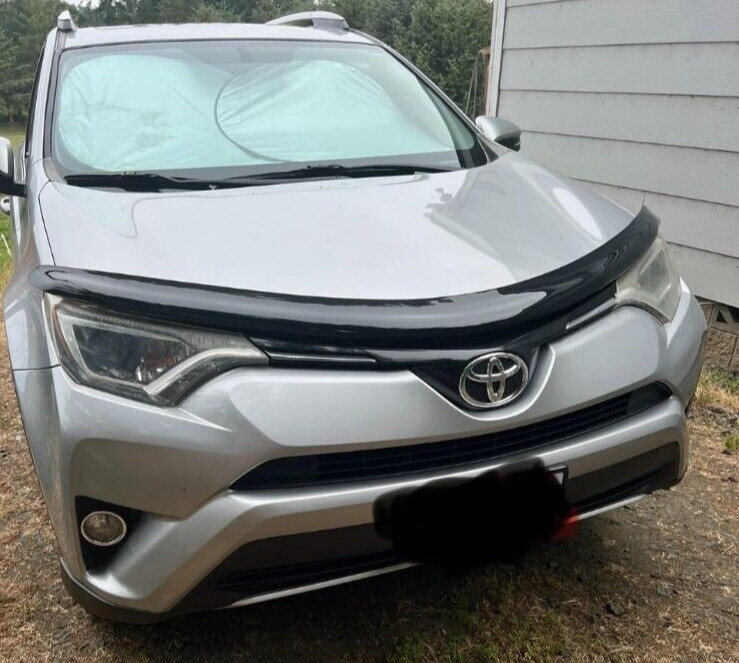 Husky Carflector Hood Protector Bug Shield Deflector for 2013-2018 Toyota Rav4