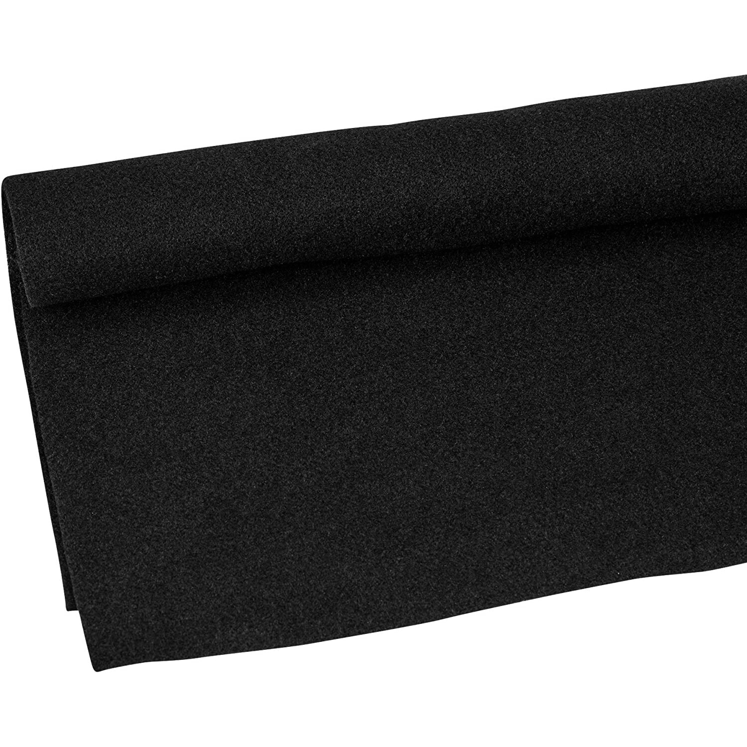 70.8″× 39″ Black Carpet Resists Stains Nonwoven Liner upholstery Fabric 19 Sqft