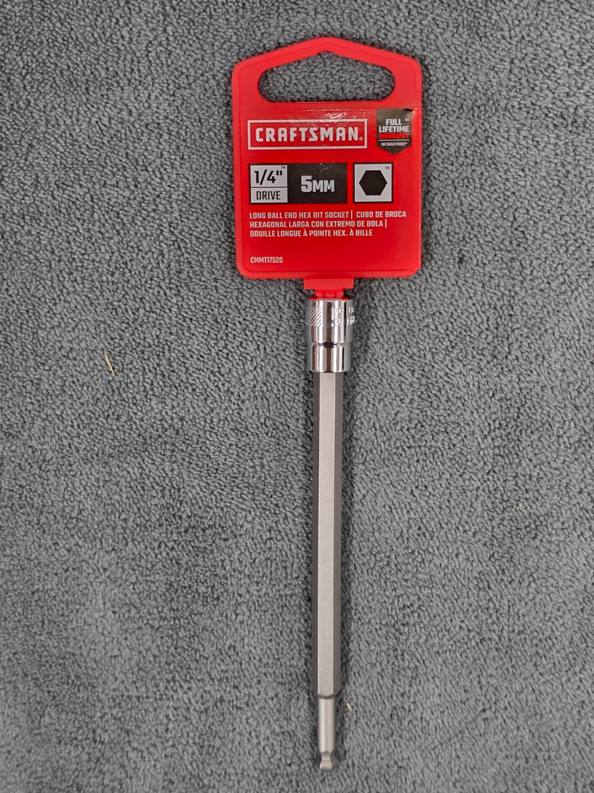 CRAFTSMAN 1/4-in Drive 5mm Hex Bit Socket (CMMT17520)