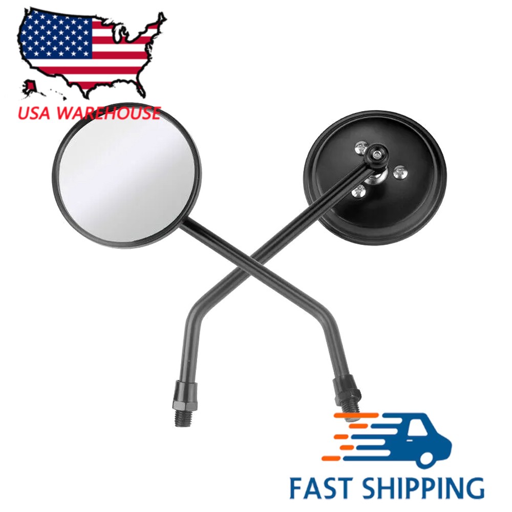Motorcycle Rearview Mirrors FIT ALL Motorcycles/ Scooters/ ATVs Suzuki Honda