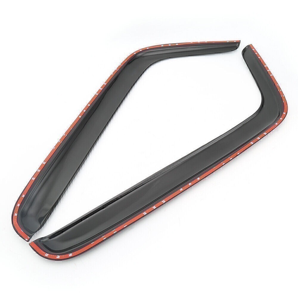 For 2007-2017 Jeep Wrangler 4 Door Window Visor Vent Shade Rain Guards