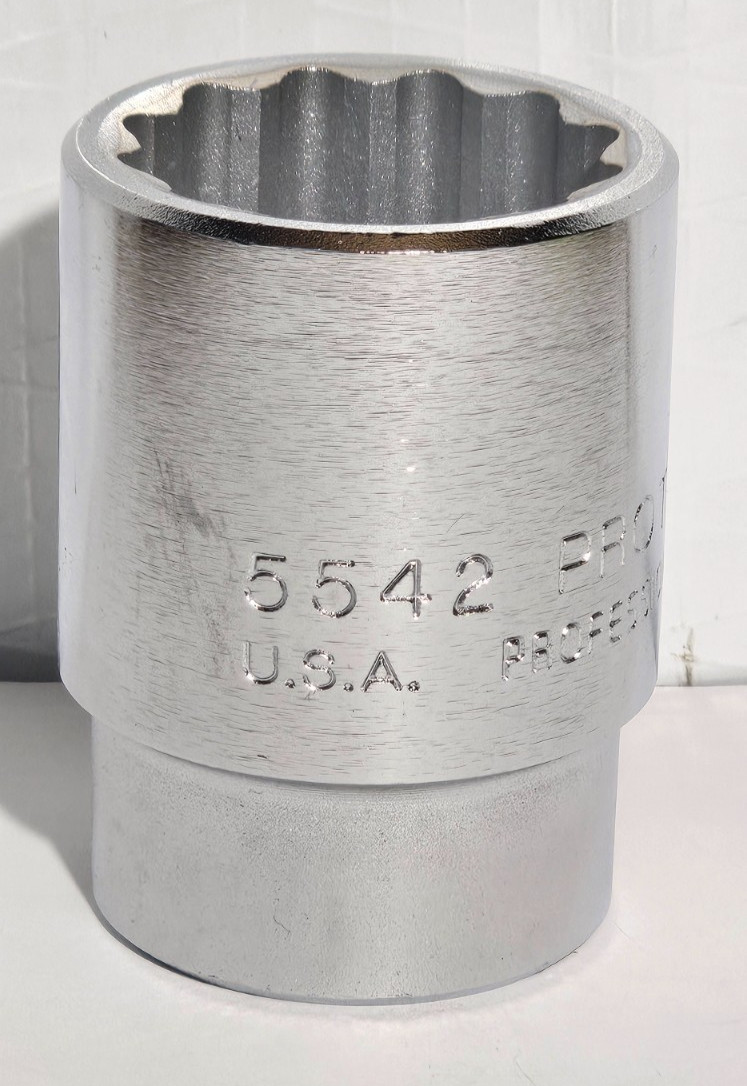 PROTO 1-5/16 Inch Proto 12-point 5542 Socket 3/4 Inch Drive