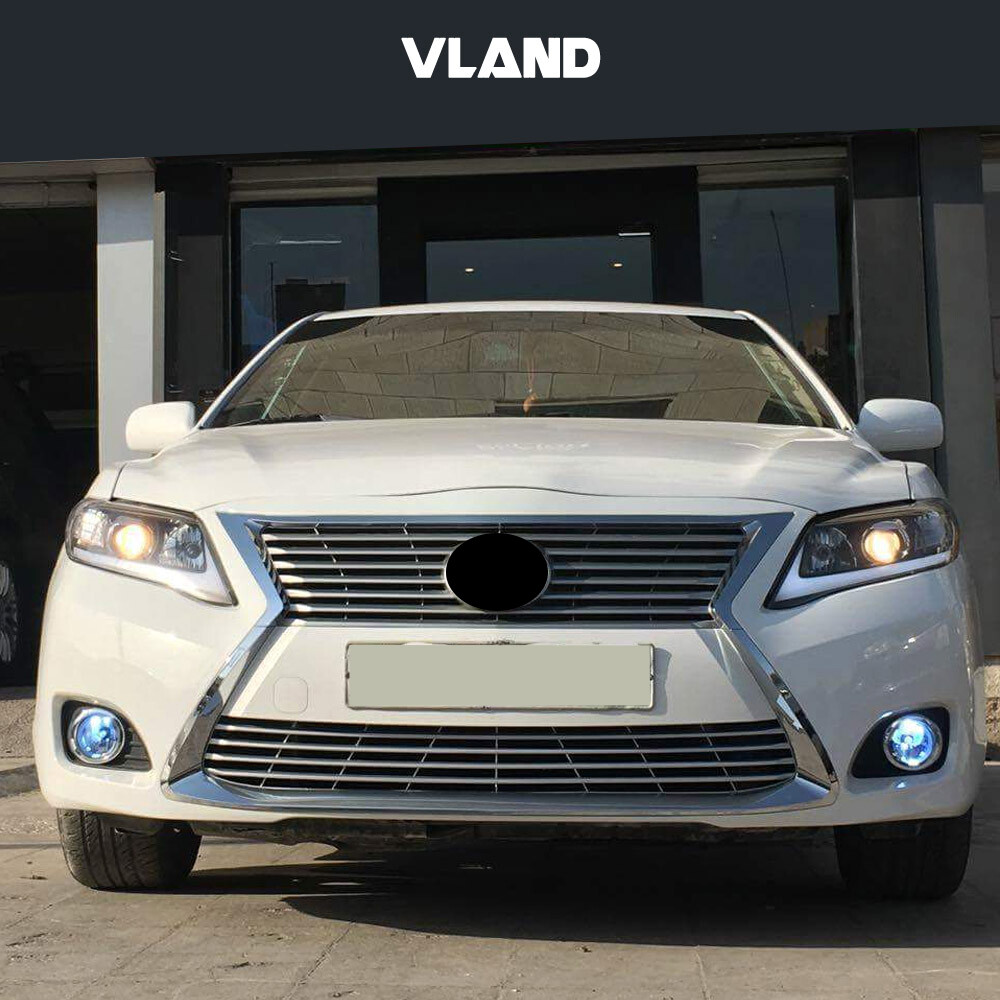VLAND LED Headlights For 2009-2011 Toyota Camry with Sequential Turn Signal