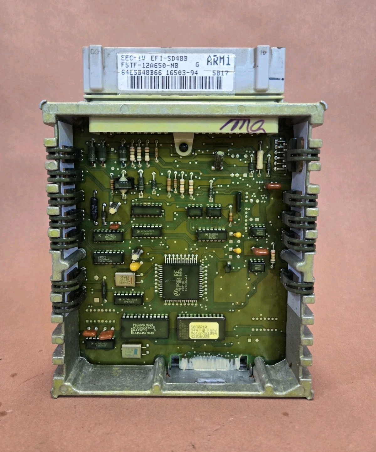 ARM1 95 Ford E150 E250 5.8 ECU ECM PCM ENGINE COMPUTER F5TF-12A650-NB OEM