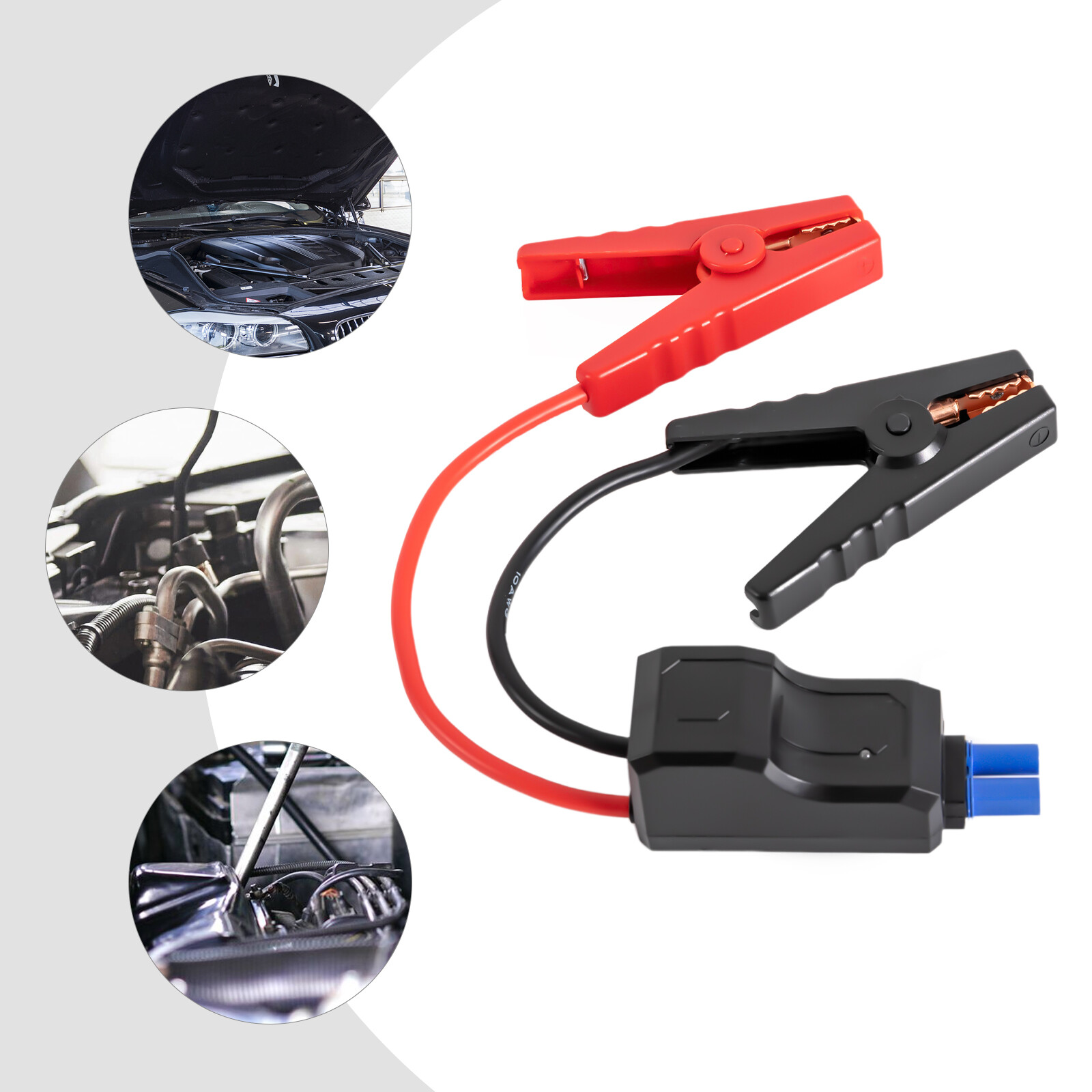 12V Voltage Anti-reverse Connection Battery Clamp Accessory 10*4.5*9.5cm